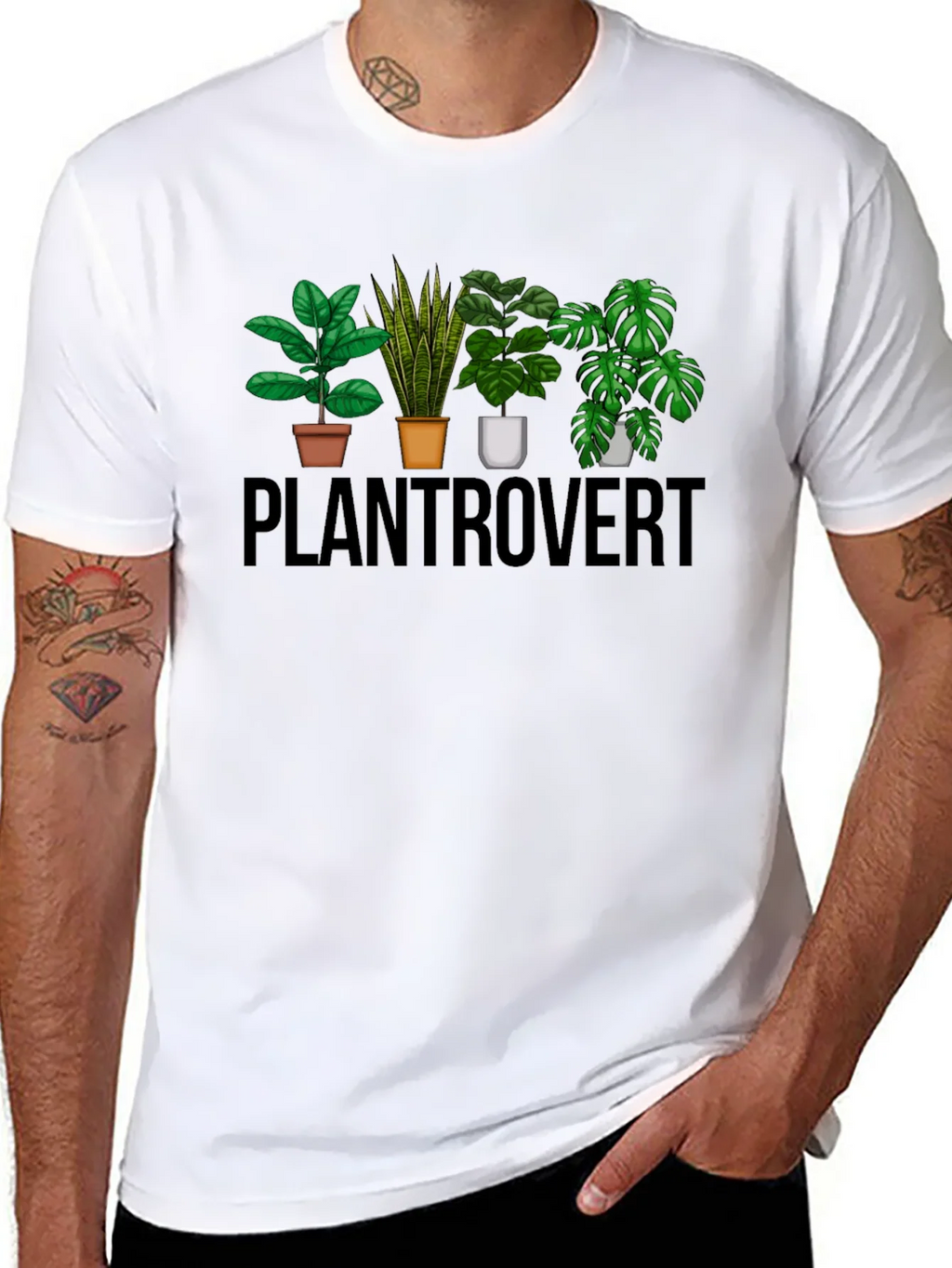 Plant Lover T-Shirt - Plantrovert Design product image 7