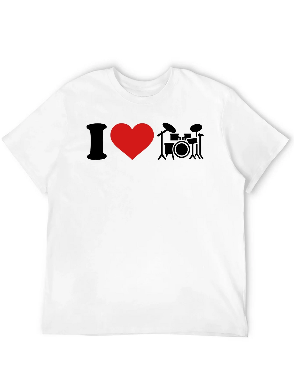 I Heart Drums Graphic T-Shirt product image 11