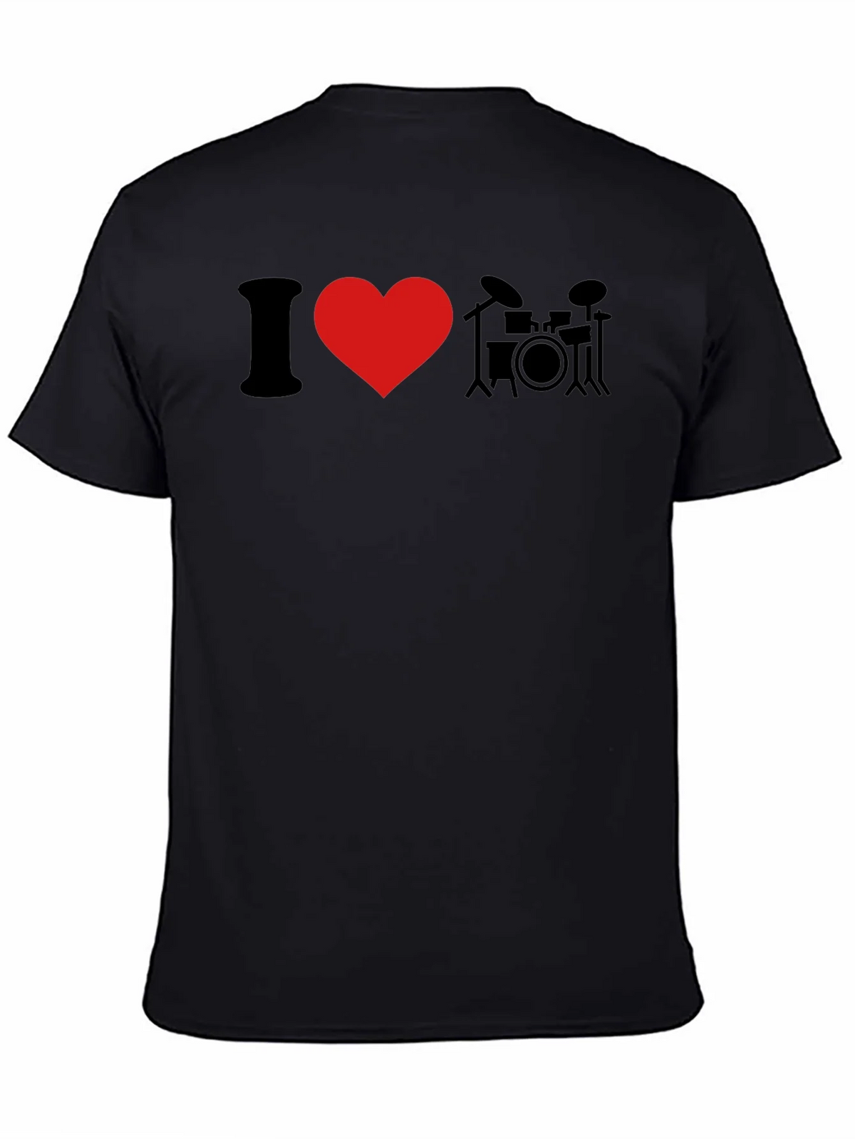 I Heart Drums Graphic T-Shirt product image 4