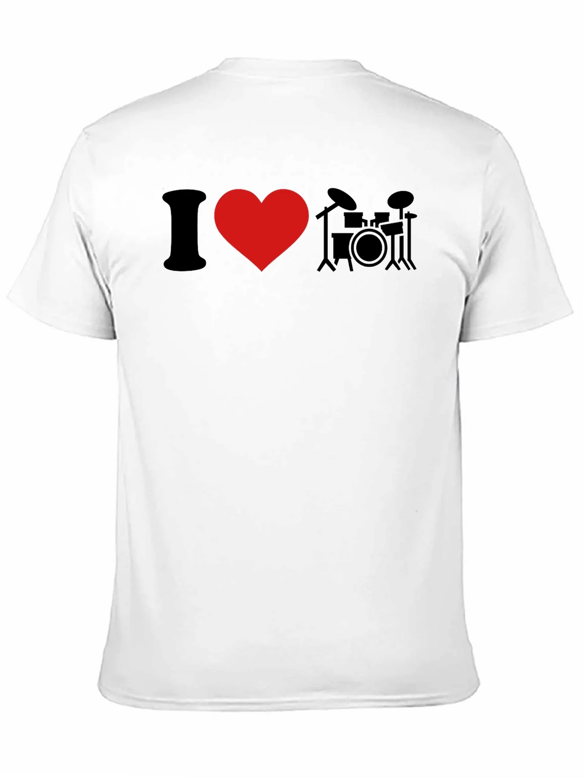 I Heart Drums Graphic T-Shirt product image 10