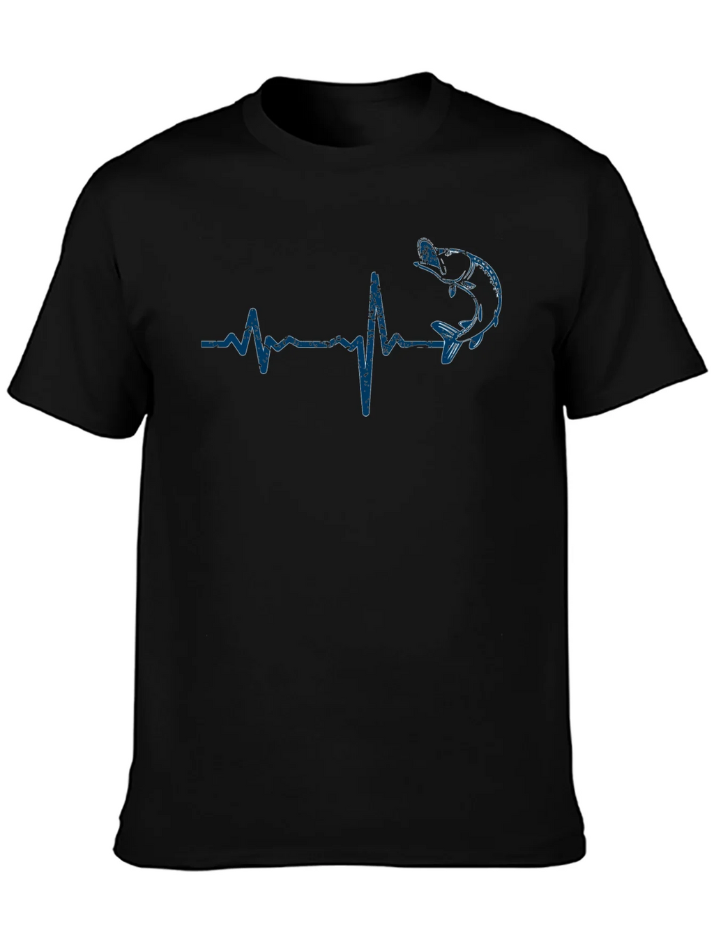 Fishing Heartbeat T-Shirt product image 3