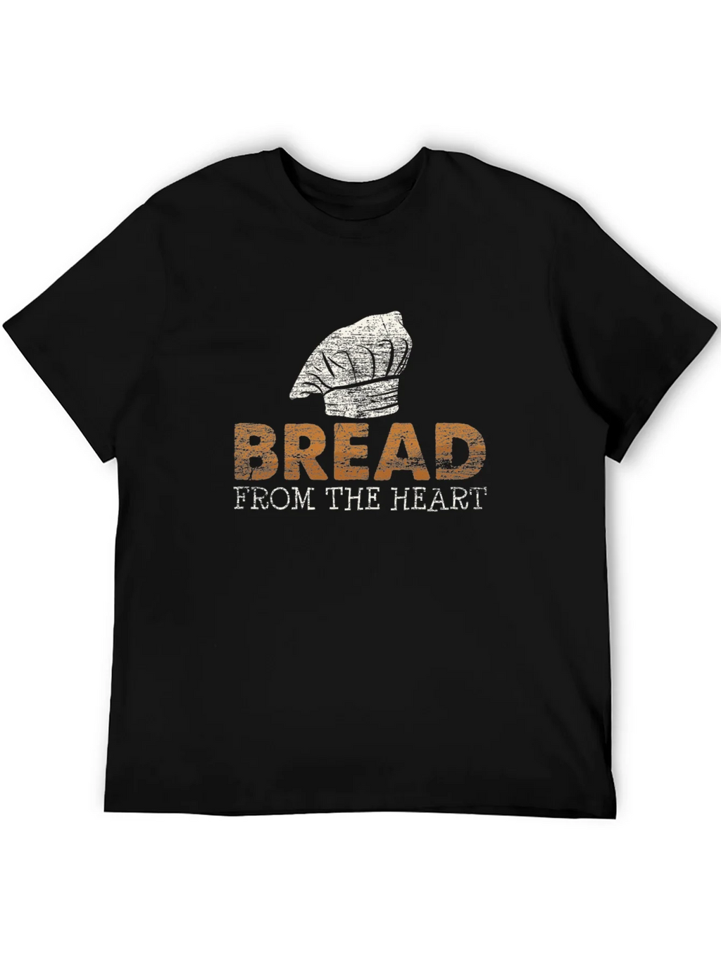 Bread From The Heart Black T-Shirt product image 5