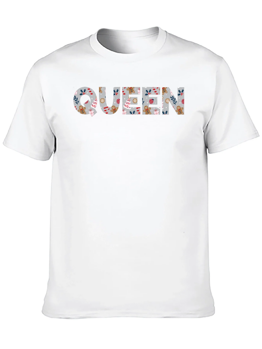 Queen Gingerbread Holiday T-Shirt product image 2