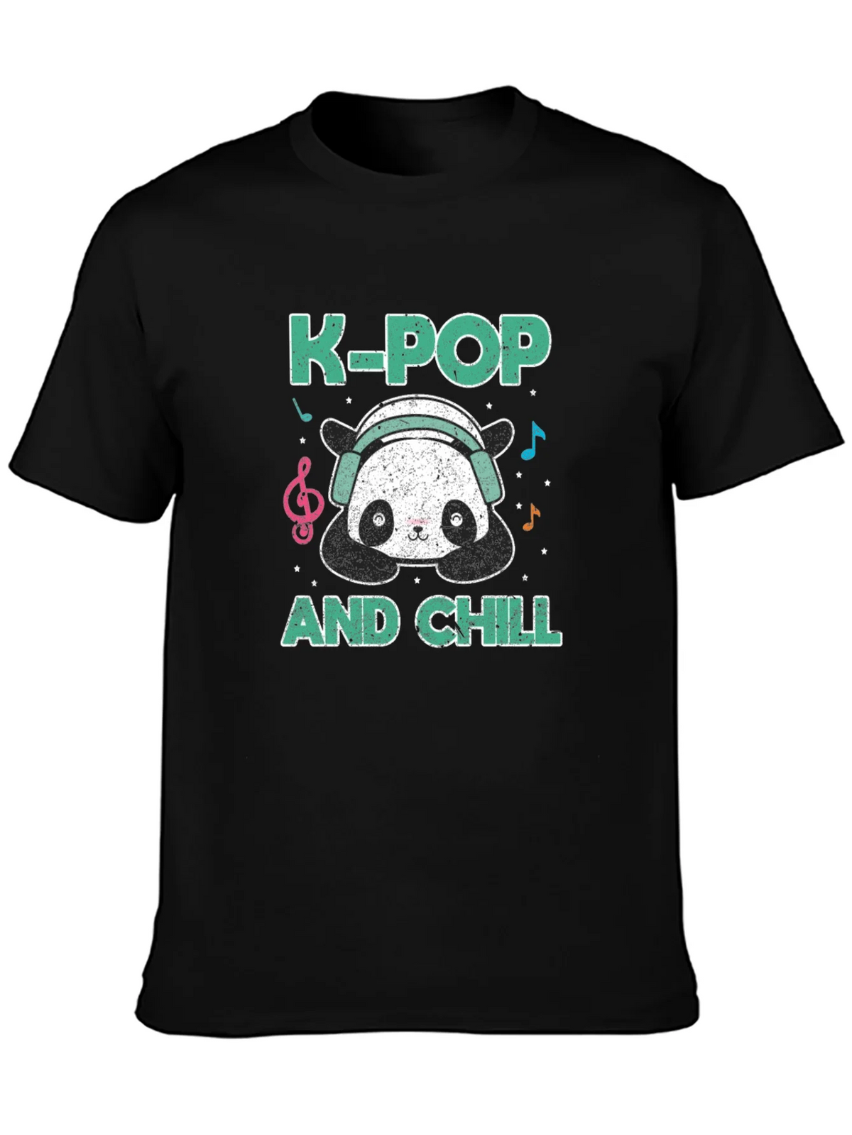 K-Pop and Chill Panda T-Shirt product image 3
