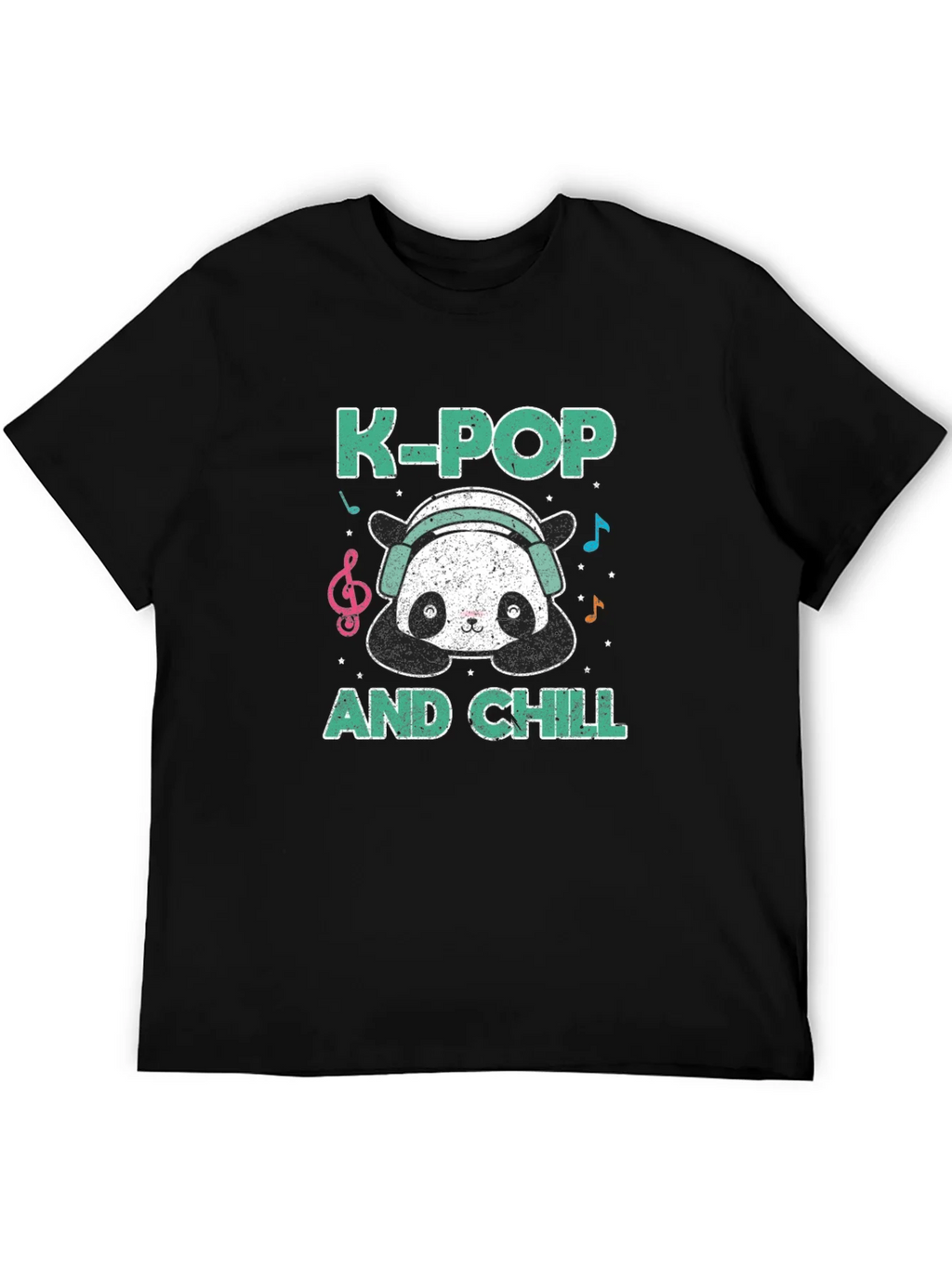 K-Pop and Chill Panda T-Shirt product image 5