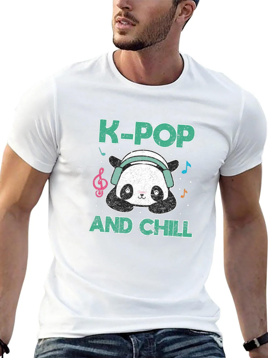 K-Pop and Chill Panda T-Shirt product image 12