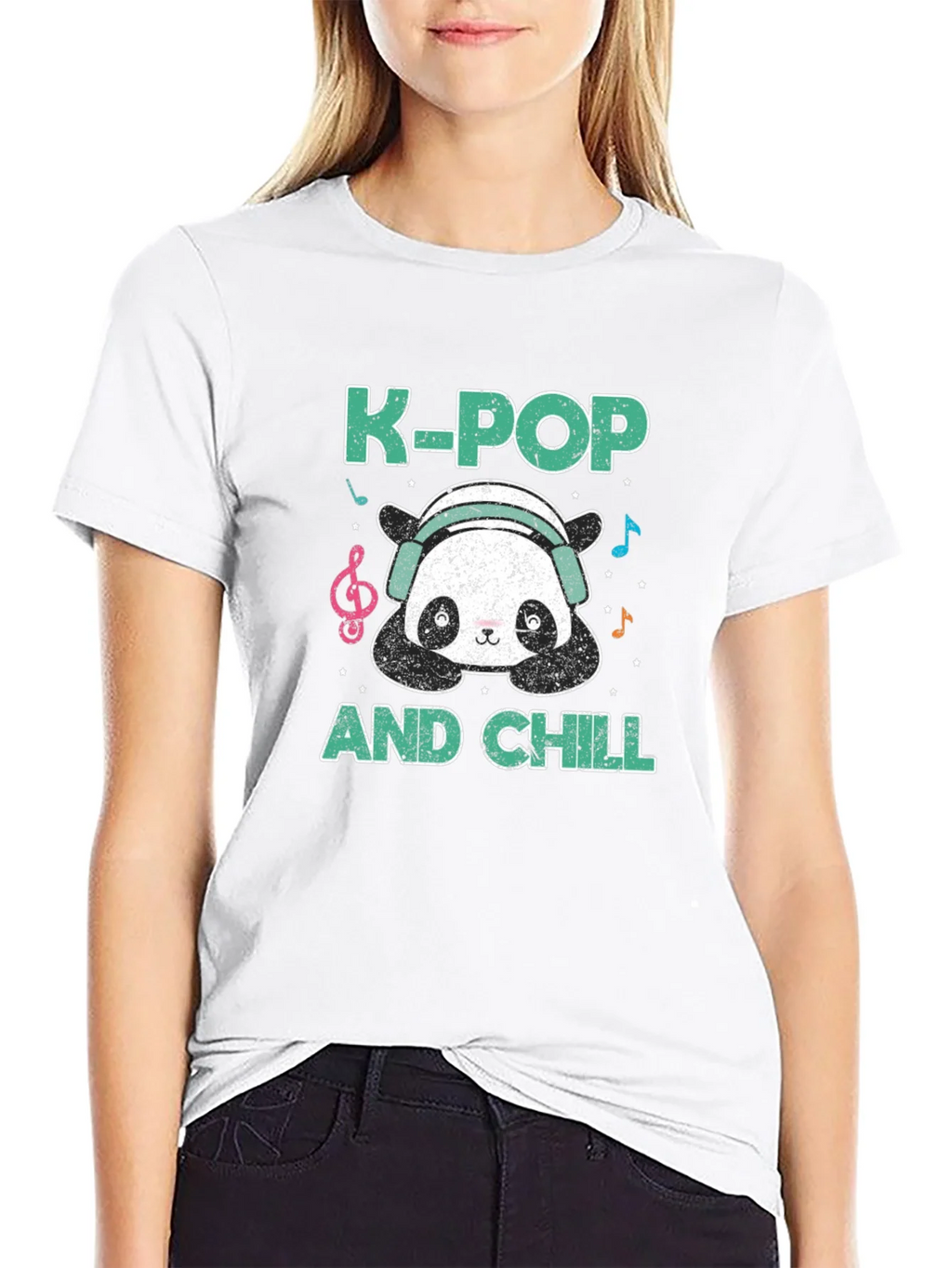 K-Pop and Chill Panda T-Shirt product image 8