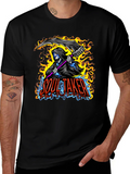 Soul Taker Graphic Print Black T-Shirt product image 1