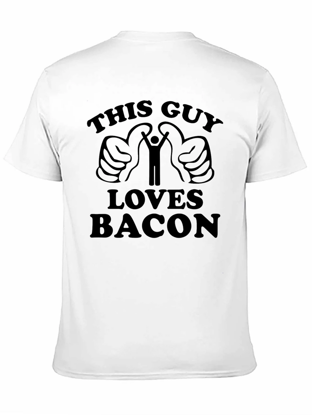 This Guy Loves Bacon T-Shirt - Funny Graphic Tee product image 10