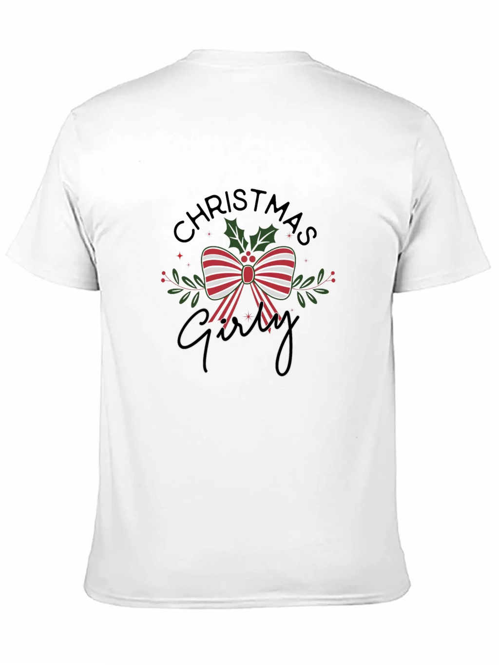 Christmas Girly T-Shirt Holiday Festive Tee product image 10