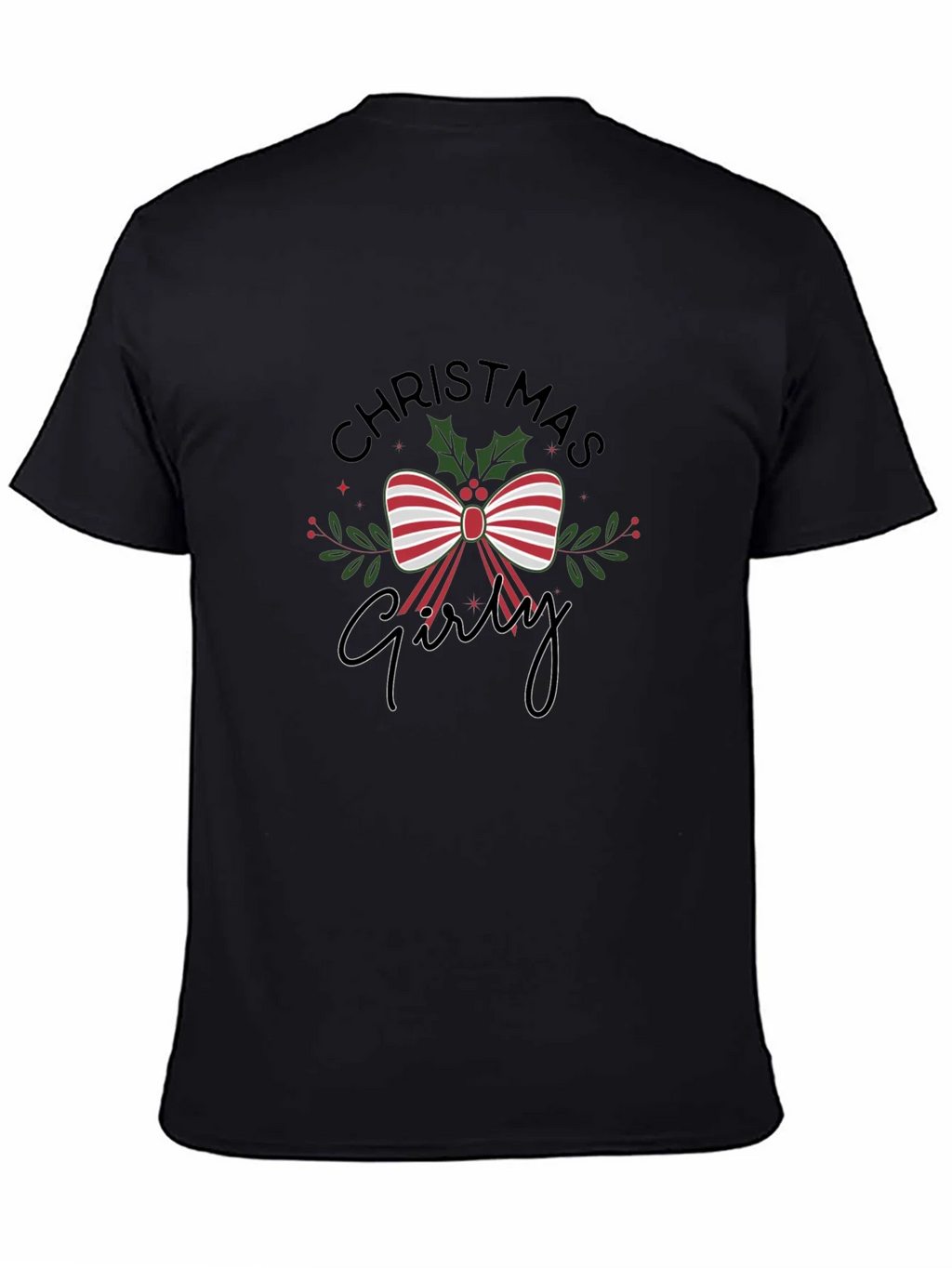 Christmas Girly T-Shirt Holiday Festive Tee product image 4