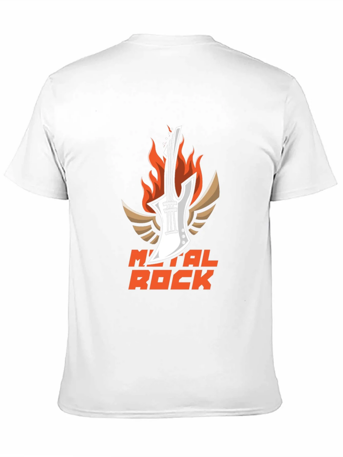 Metal Rock Guitar T-Shirt - Black product image 10