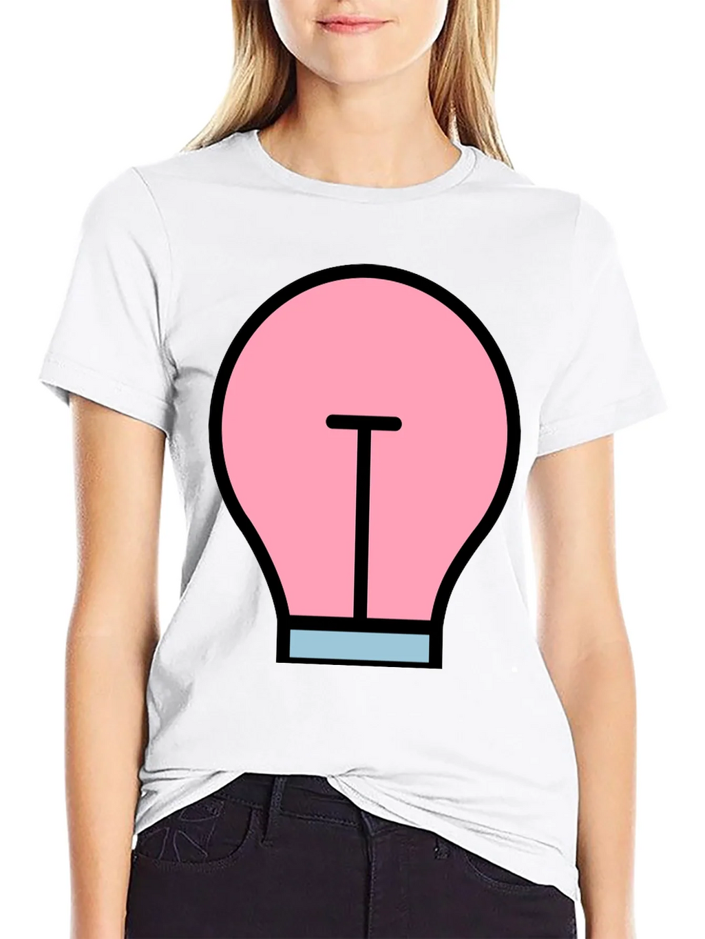Funky Light Bulb Graphic Tee product image 8