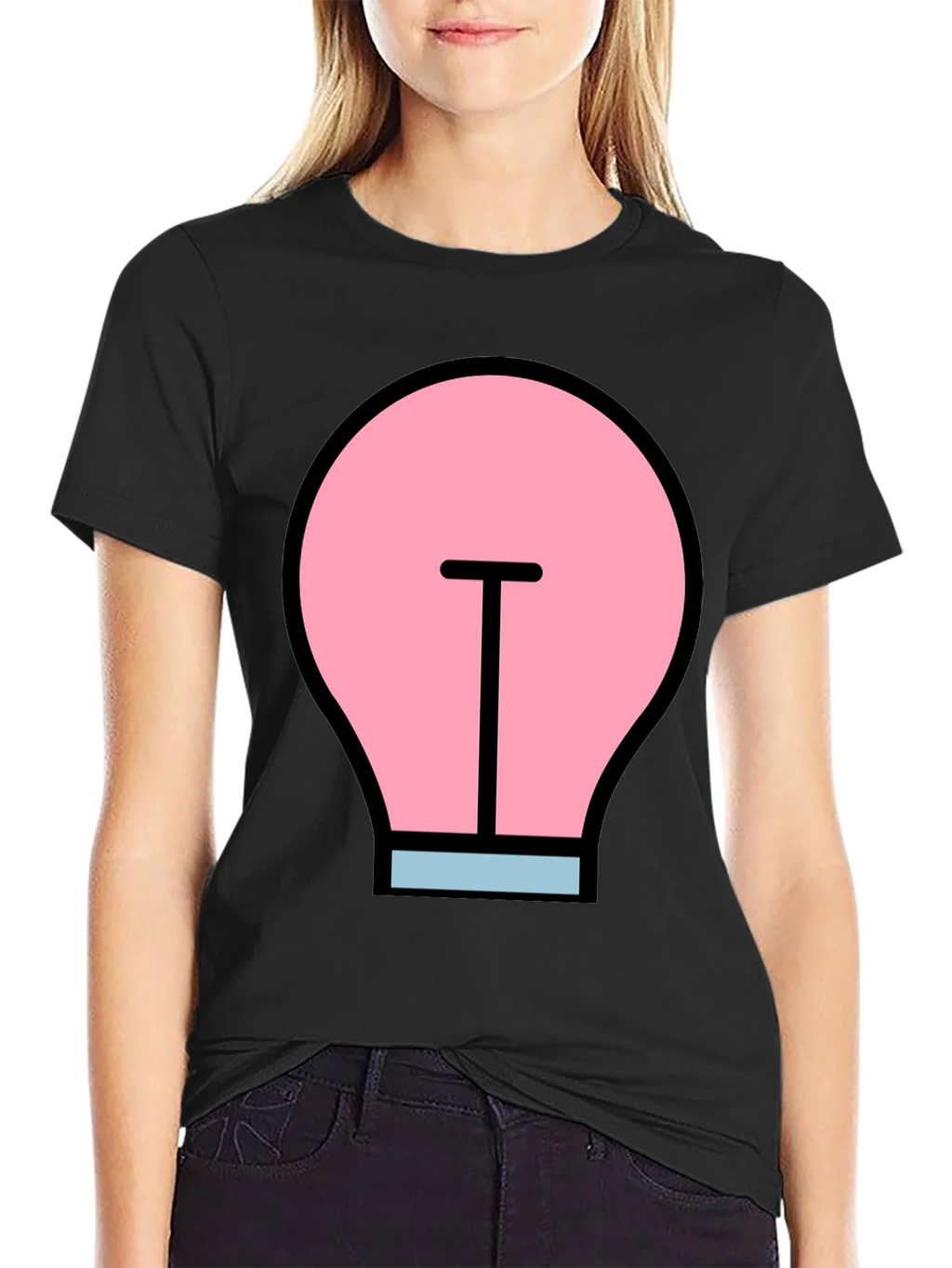 Funky Light Bulb Graphic Tee product image 2