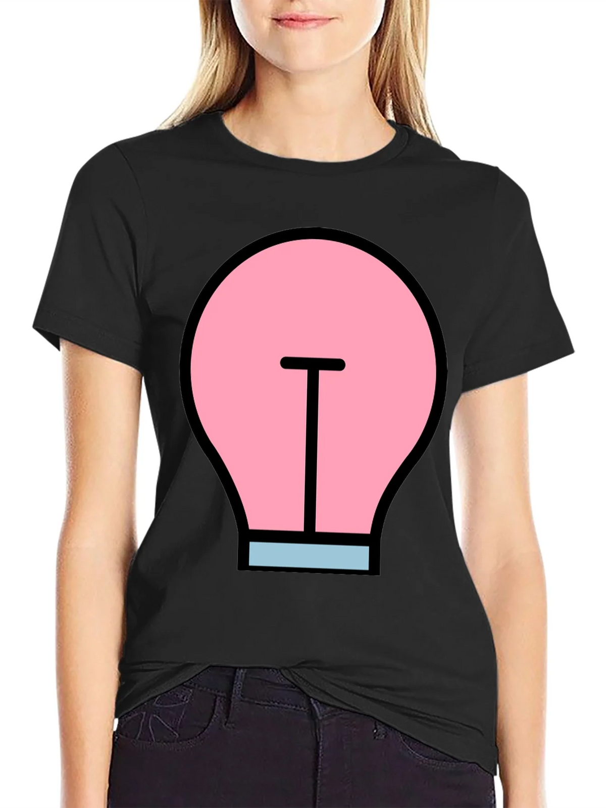 Funky Light Bulb Graphic Tee product image 2