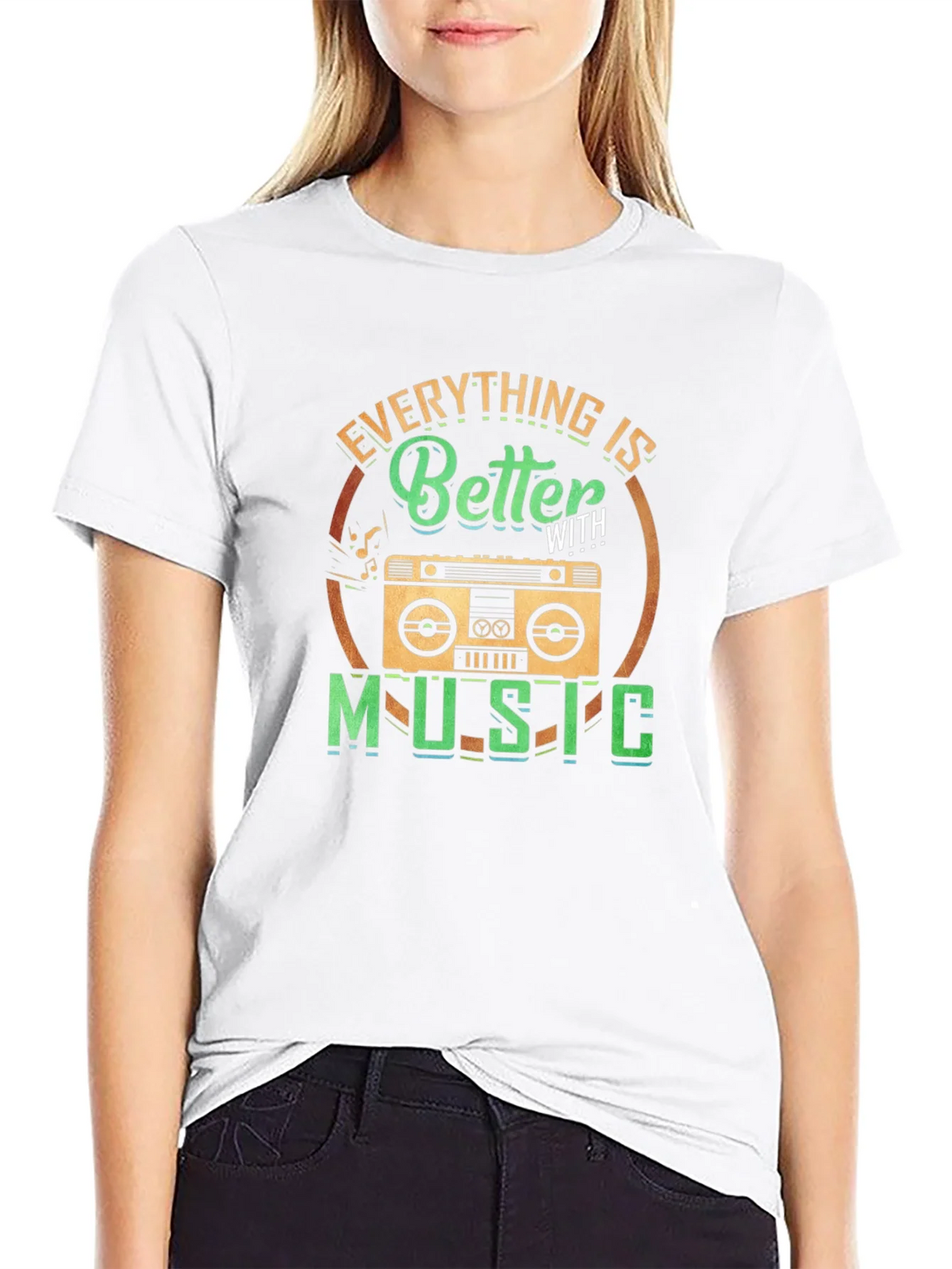 Music Lovers T-Shirt: Everything is Better With product image 7
