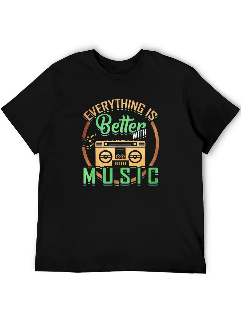 Music Lovers T-Shirt: Everything is Better With product image 4
