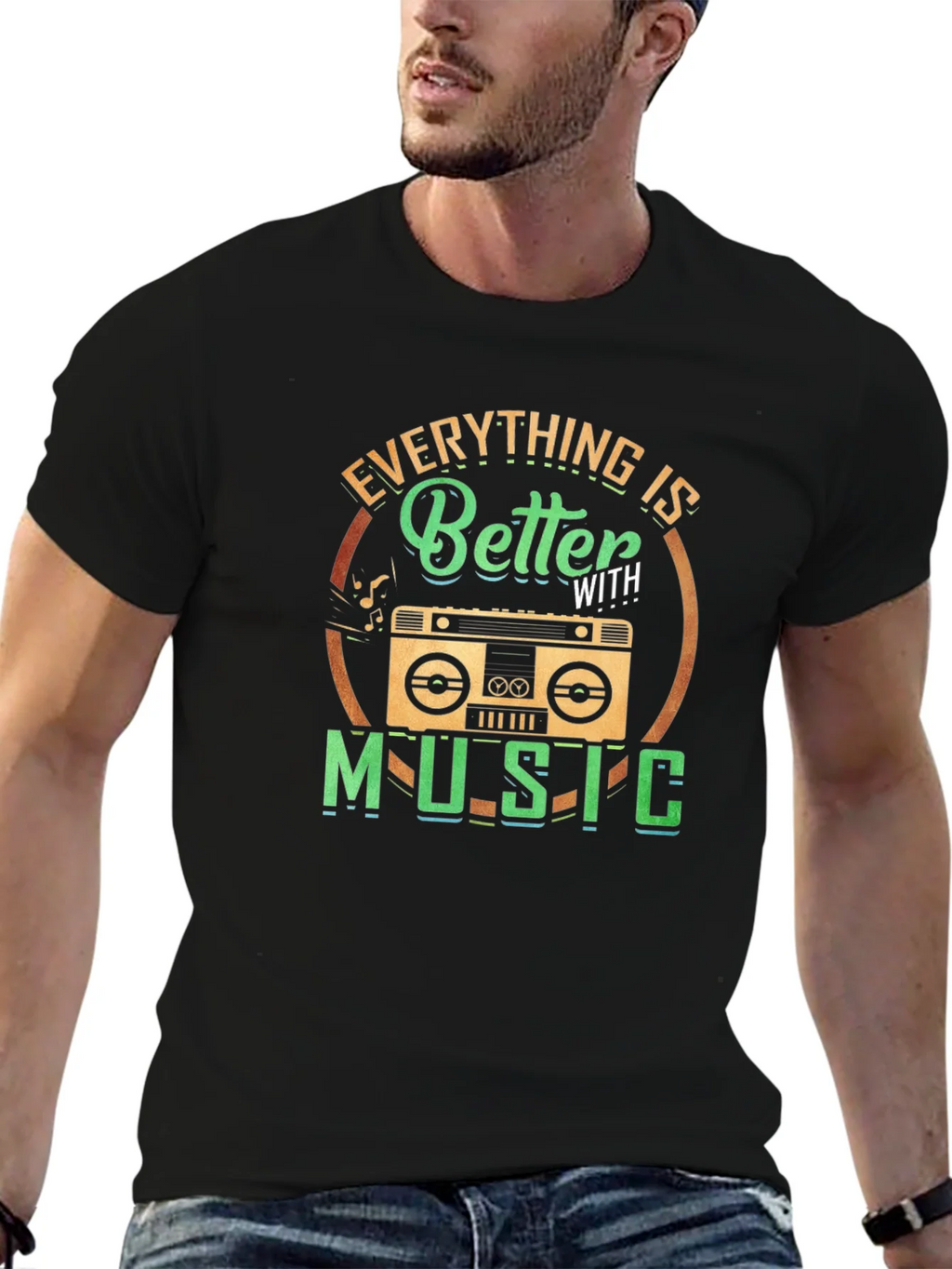 Music Lovers T-Shirt: Everything is Better With product image 5