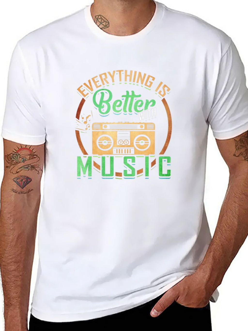 Music Lovers T-Shirt: Everything is Better With product image 6