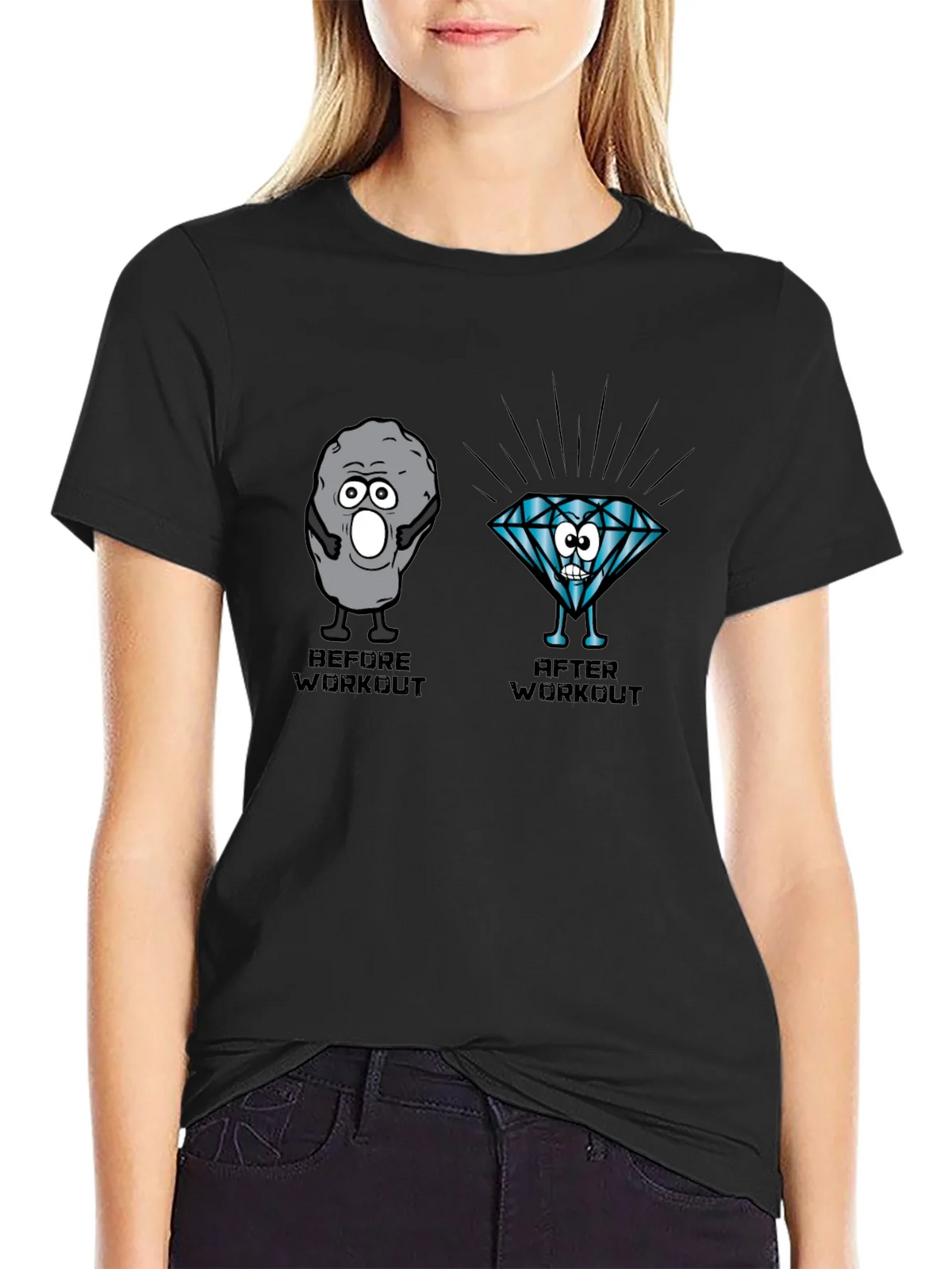 Workout Transformation Graphic Tee product image 2
