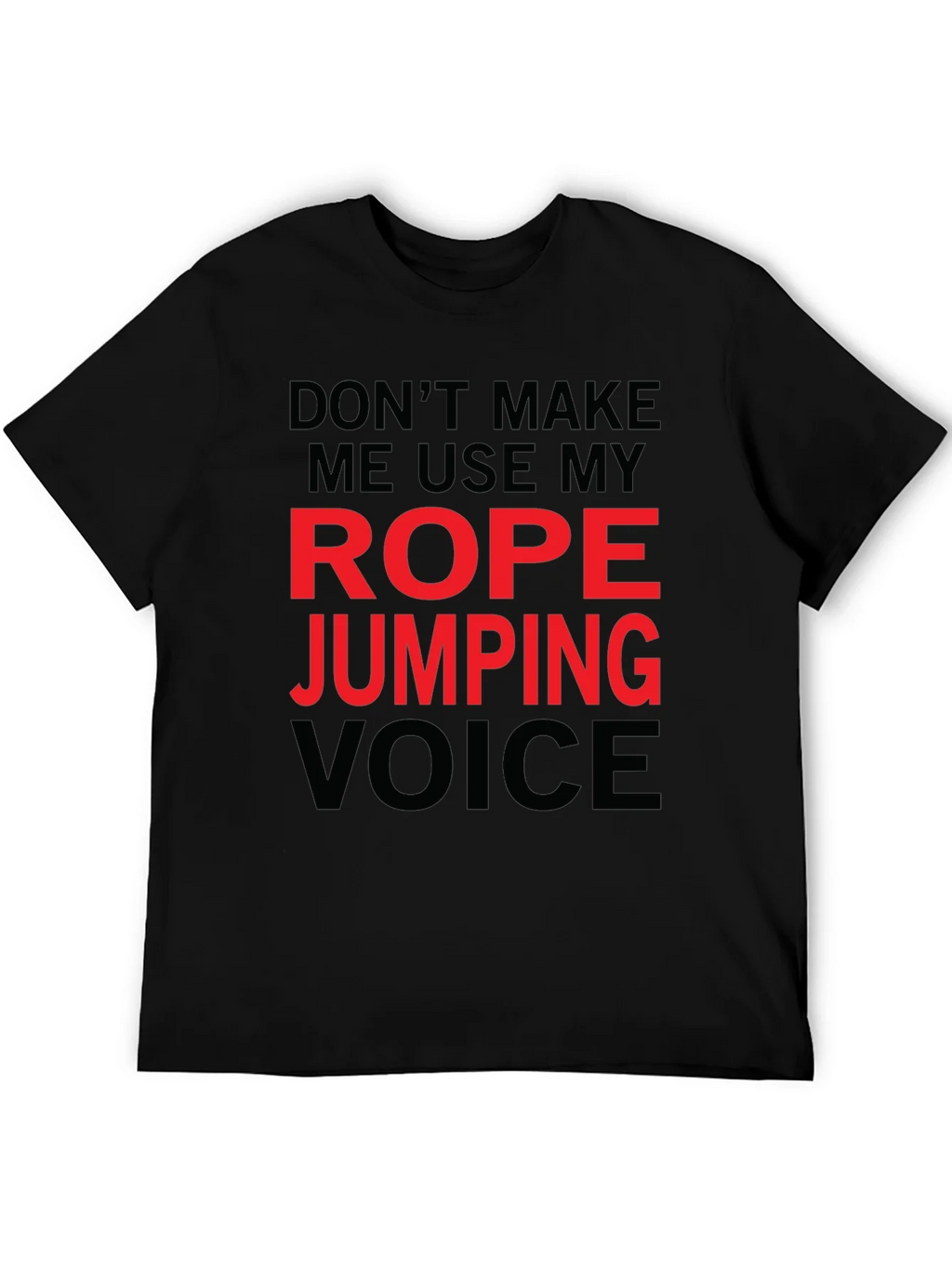 Rope Jumping Voice Funny T-Shirt product image 4
