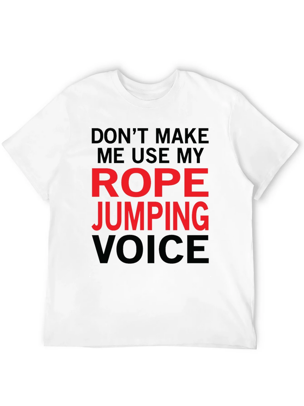 Rope Jumping Voice Funny T-Shirt product image 9