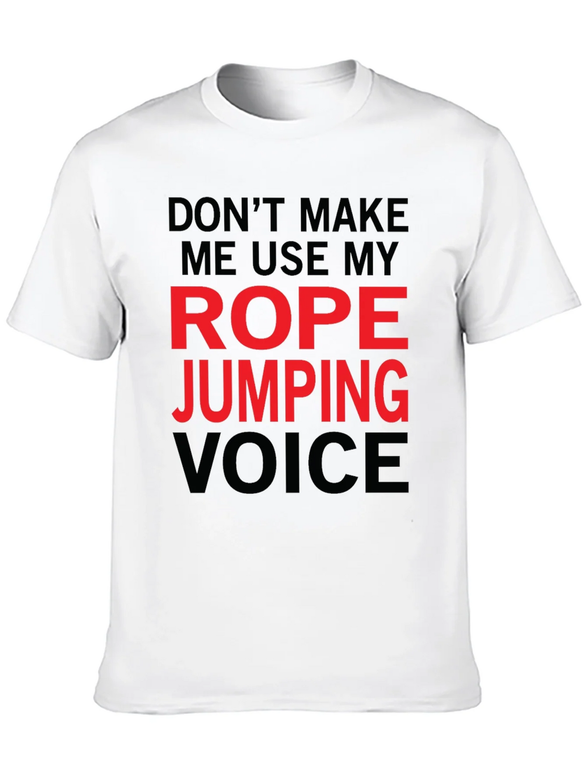 Rope Jumping Voice Funny T-Shirt product image 8