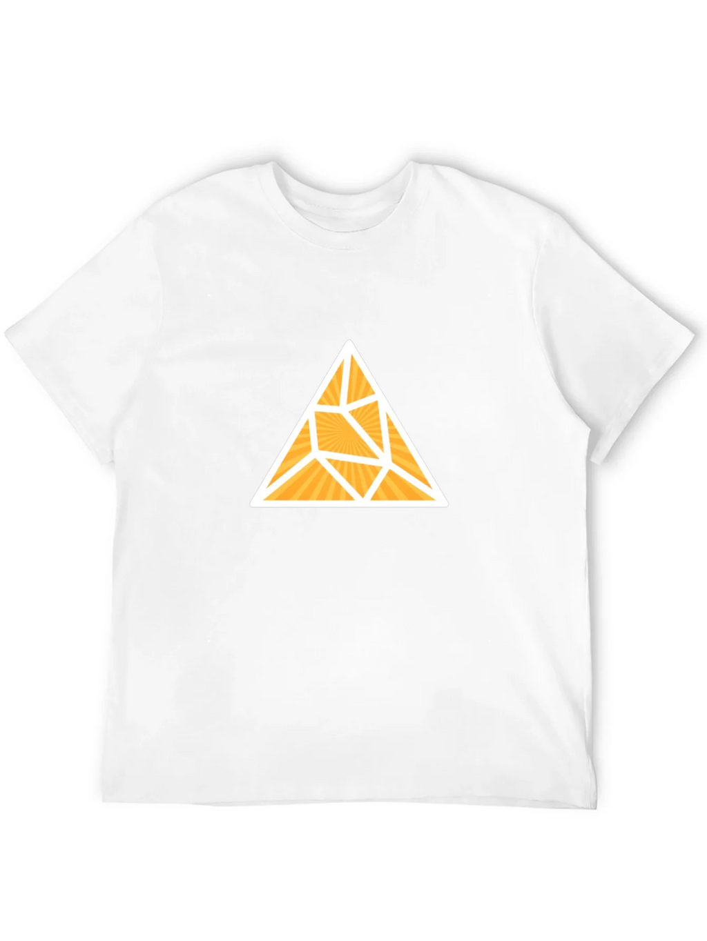 Geometric Triangle Graphic Tee - Stylish Black T-Shirt product image 7