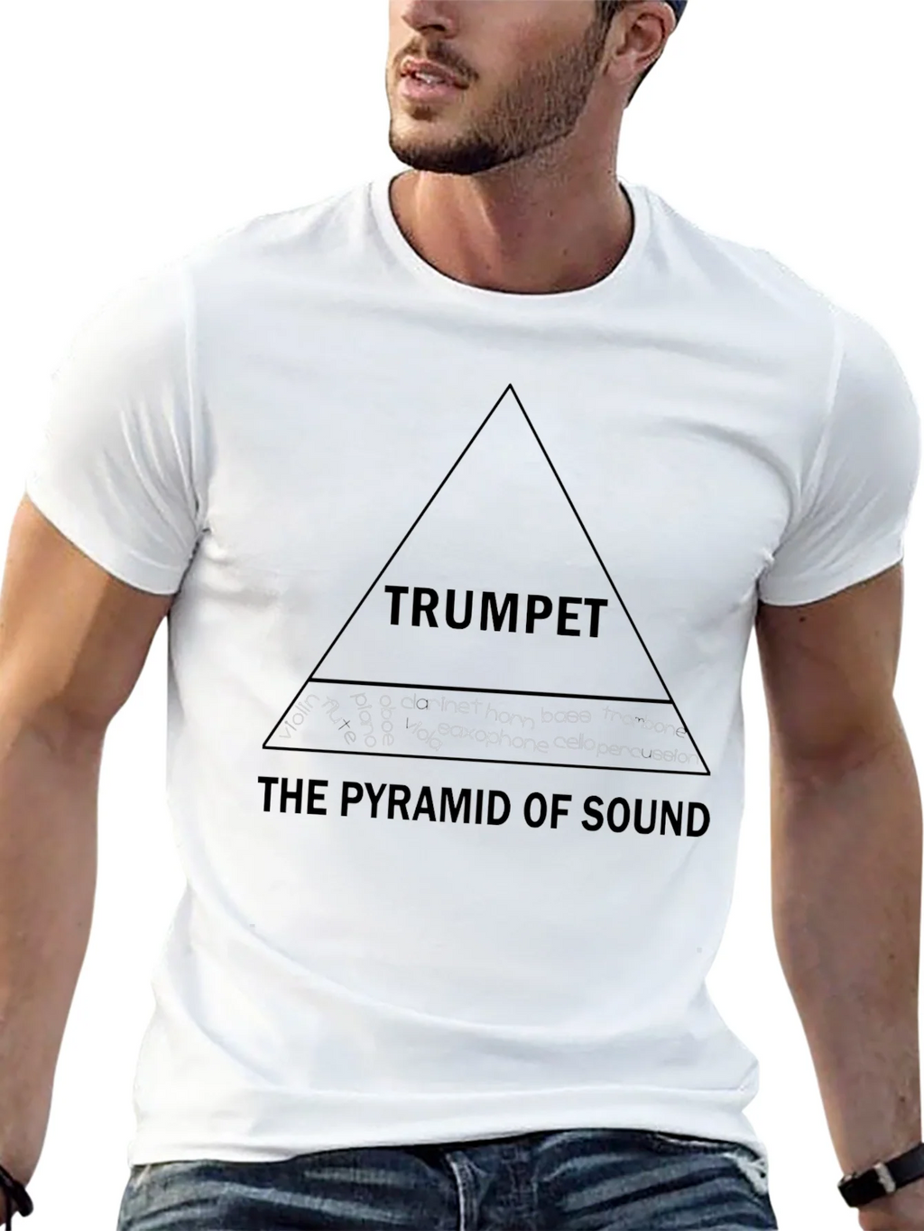 Pyramid of Sound Black T-Shirt product image 12