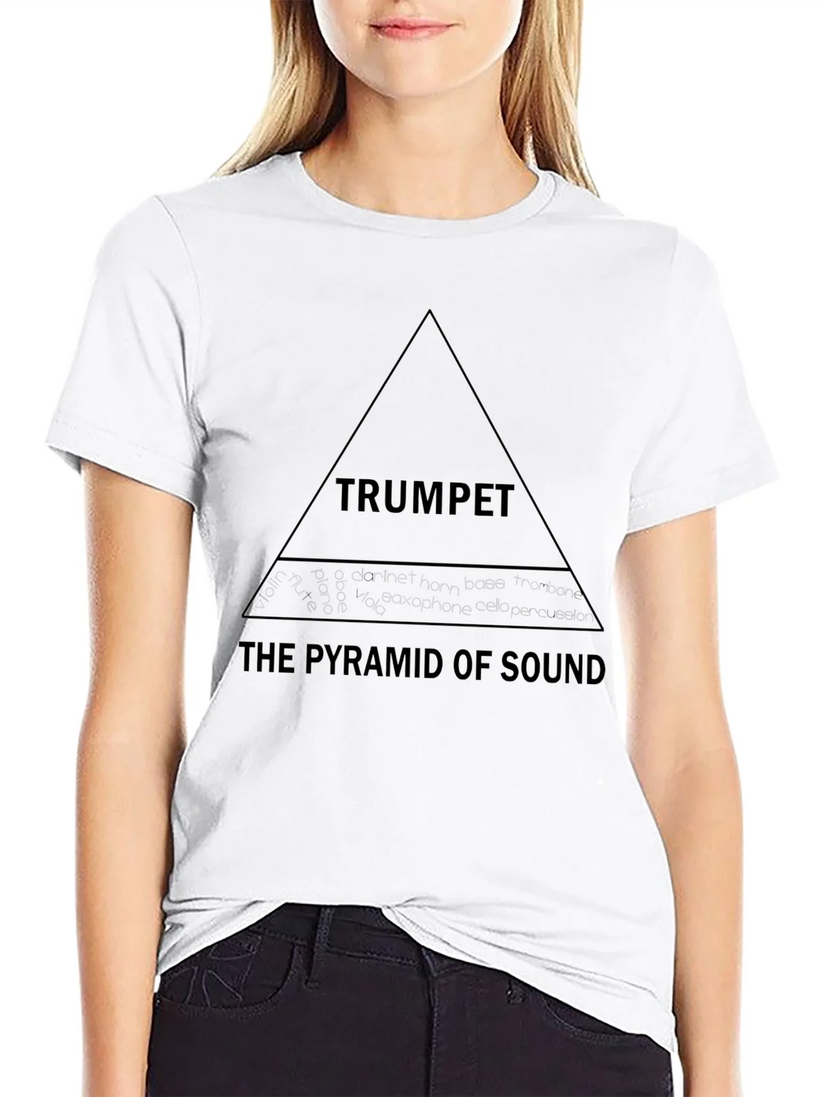 Pyramid of Sound Black T-Shirt product image 8