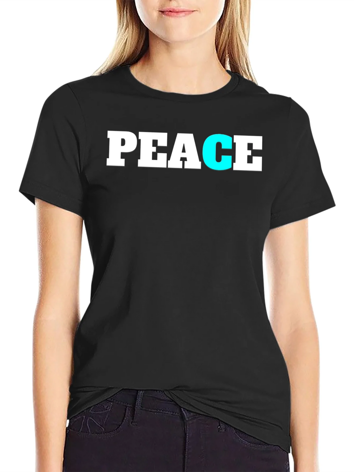 Peace Graphic Tee - Soft Cotton Blend product image 2