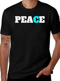Peace Graphic Tee - Soft Cotton Blend product image 1