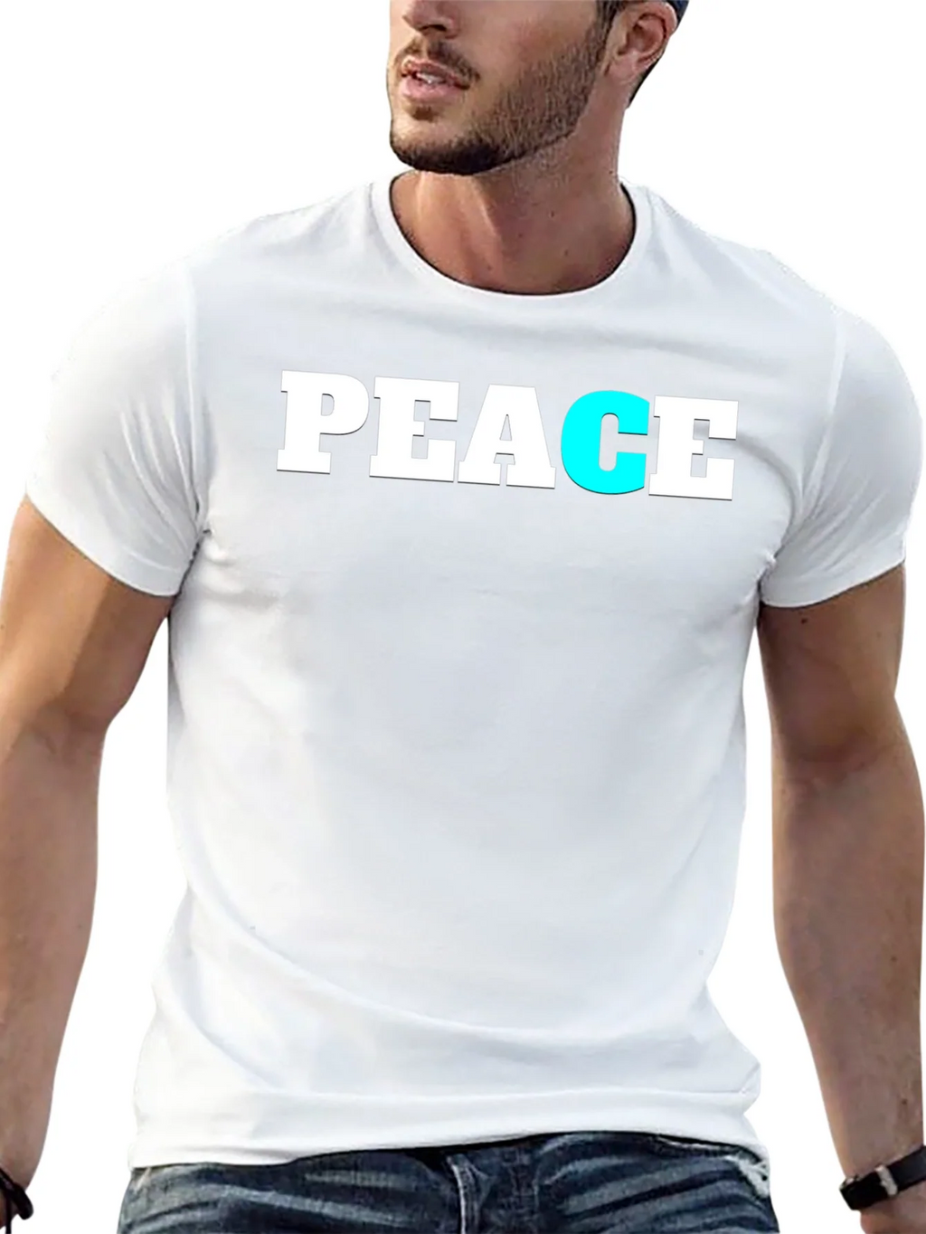 Peace Graphic Tee - Soft Cotton Blend product image 12