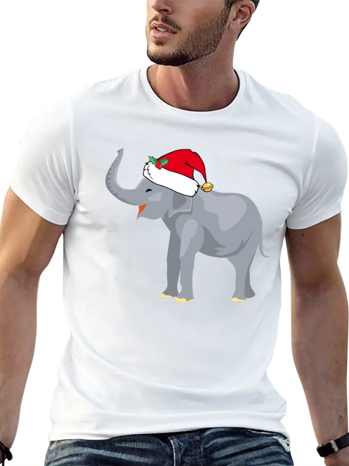 Festive Elephant T-Shirt