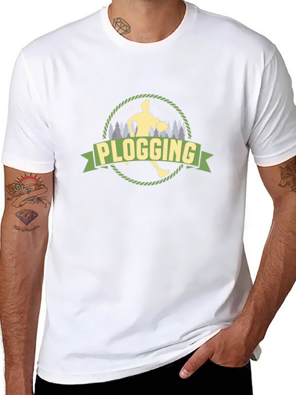 Plogging T-Shirt - Run & Clean Up product image 6