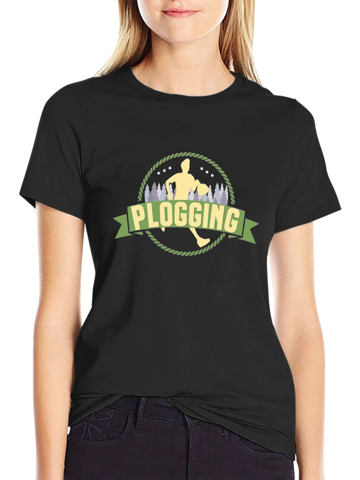Plogging T-Shirt - Run & Clean Up product image 2