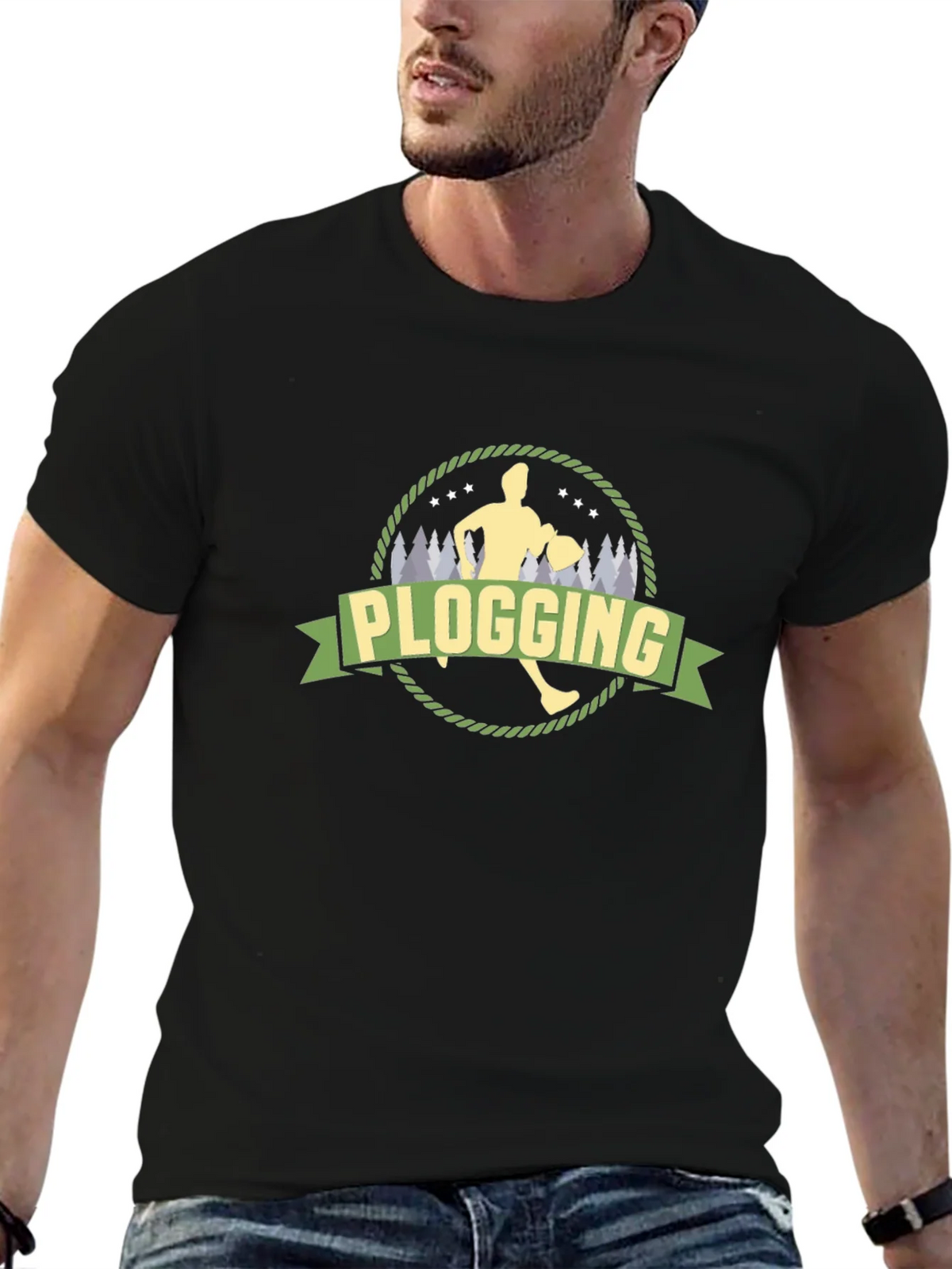 Plogging T-Shirt - Run & Clean Up product image 5