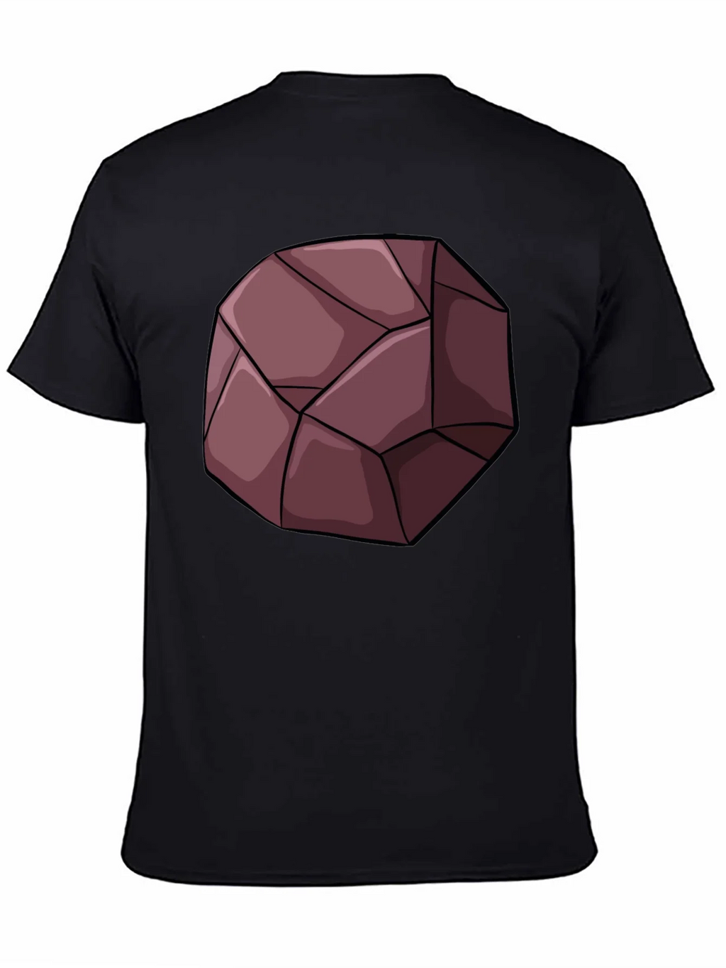 Geometric Rock Graphic Tee - Unique Design T-Shirt product image 3