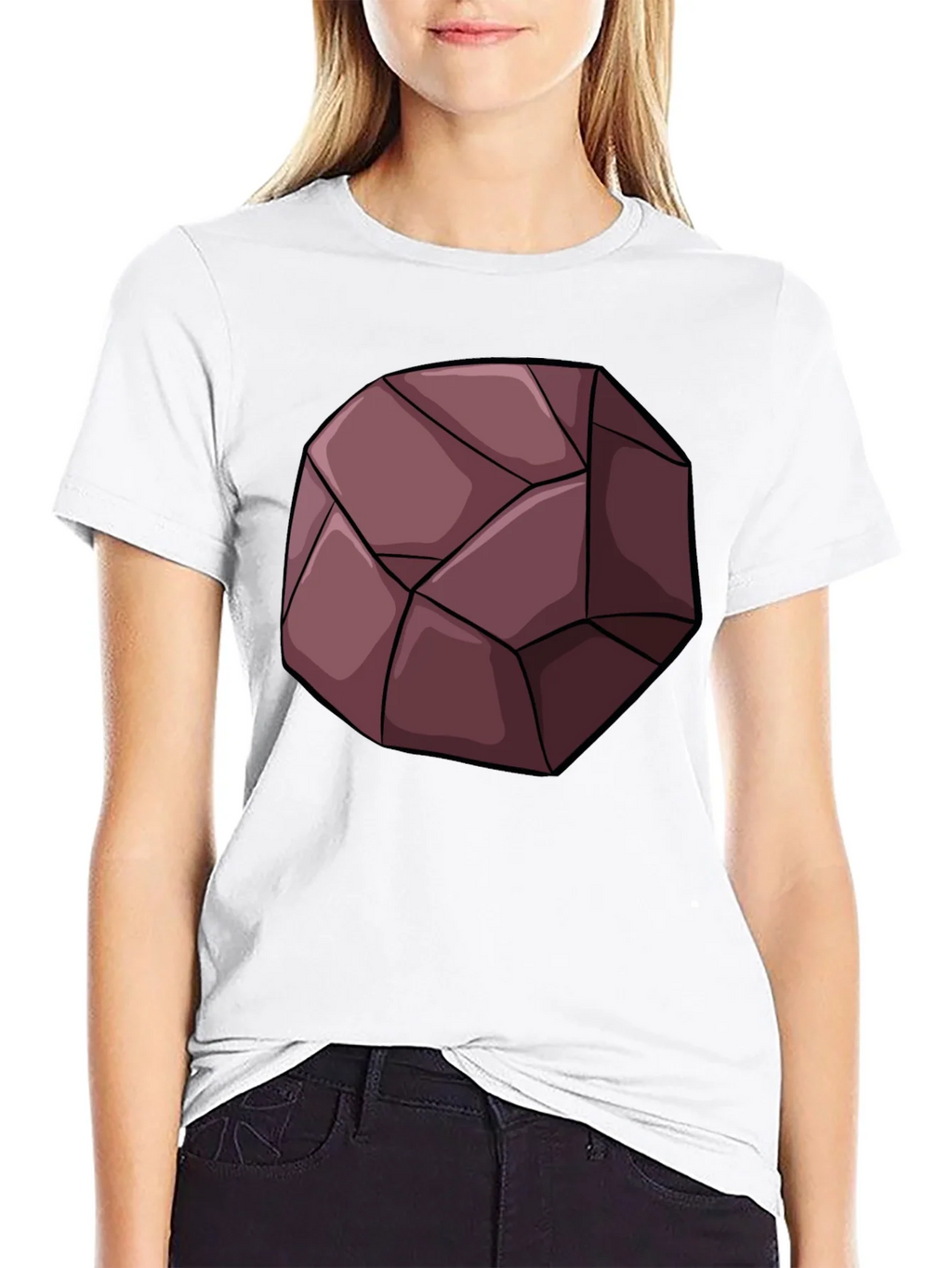 Geometric Rock Graphic Tee - Unique Design T-Shirt product image 6