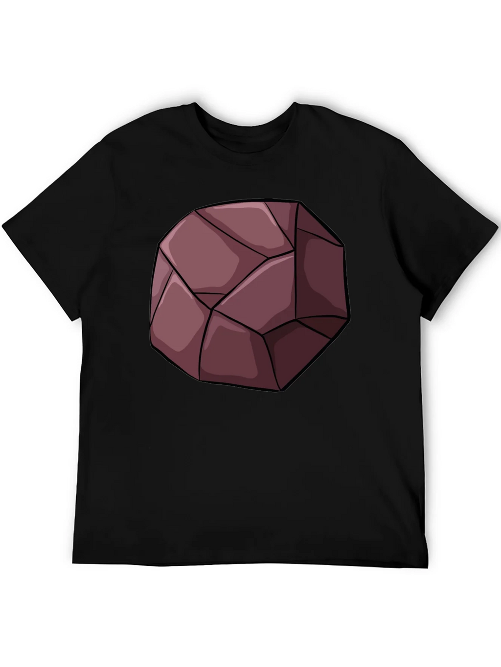 Geometric Rock Graphic Tee - Unique Design T-Shirt product image 4