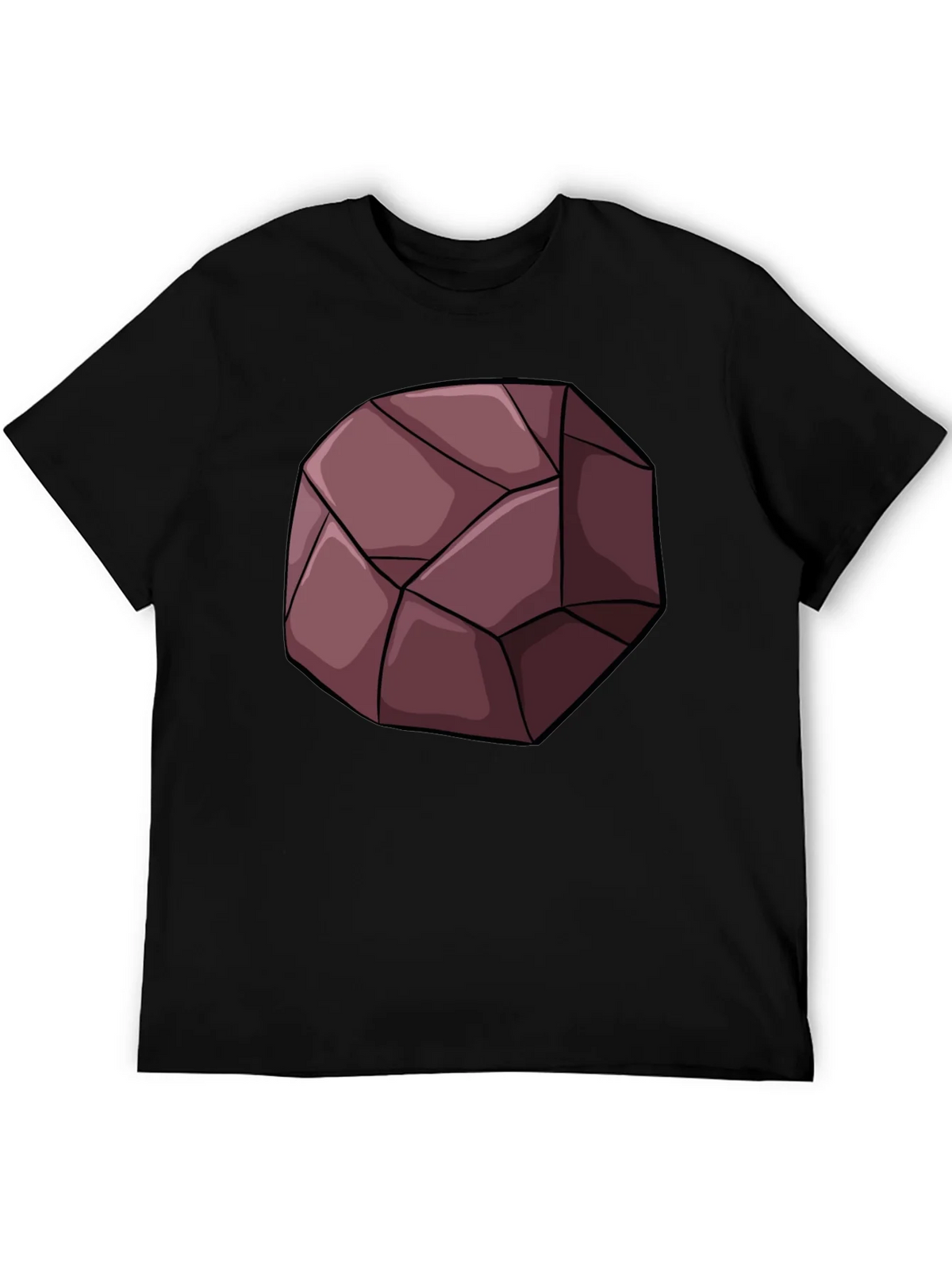 Geometric Rock Graphic Tee - Unique Design T-Shirt product image 4