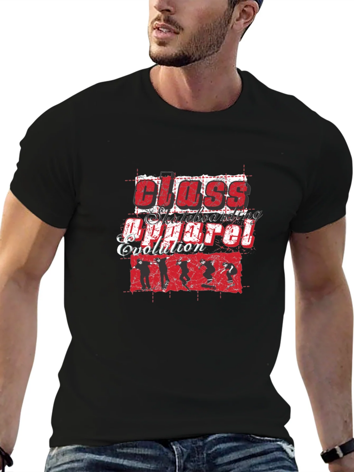Class Apparel Evolution Black T-Shirt product image 6