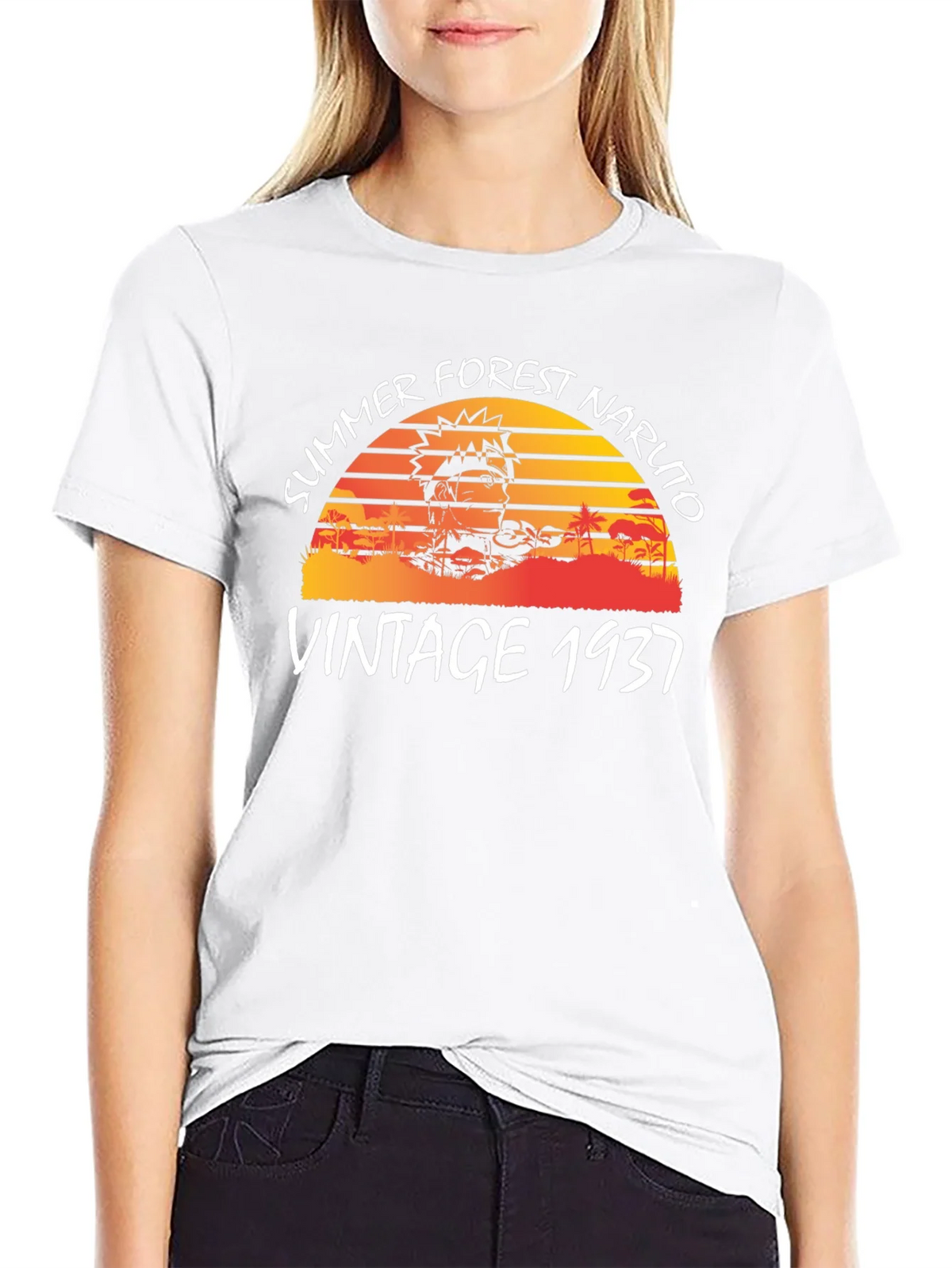 Summer Forest Naruto Vintage 1937 T-Shirt product image 8