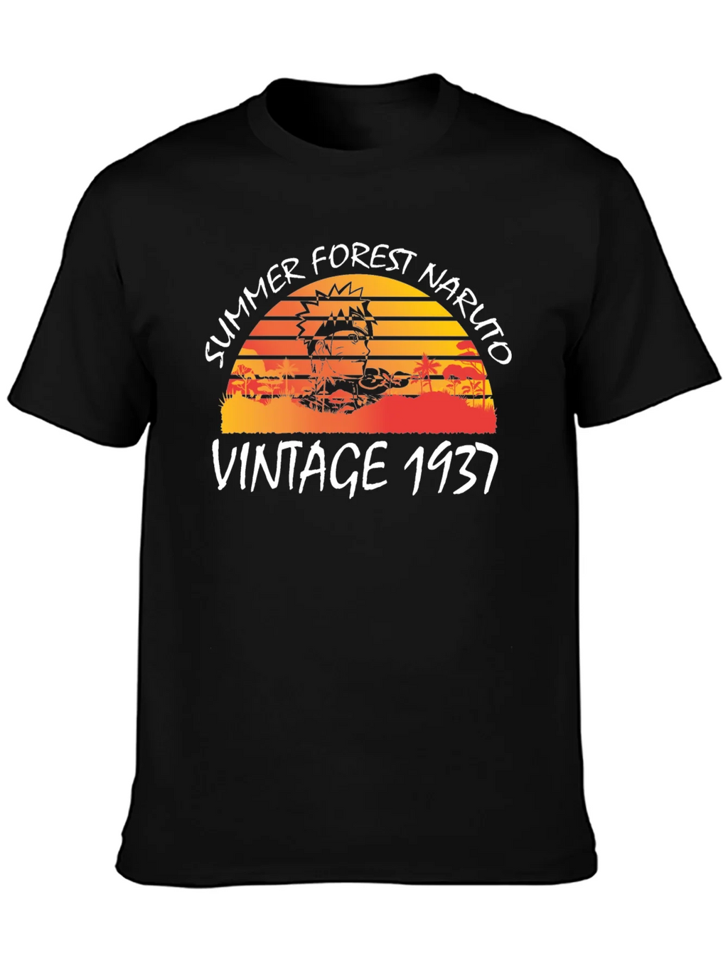 Summer Forest Naruto Vintage 1937 T-Shirt product image 3