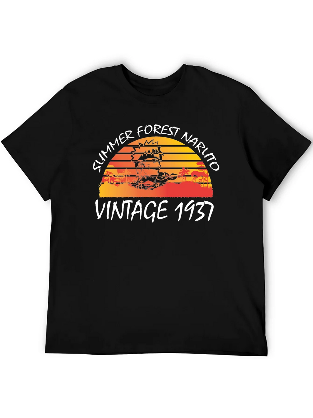 Summer Forest Naruto Vintage 1937 T-Shirt product image 5