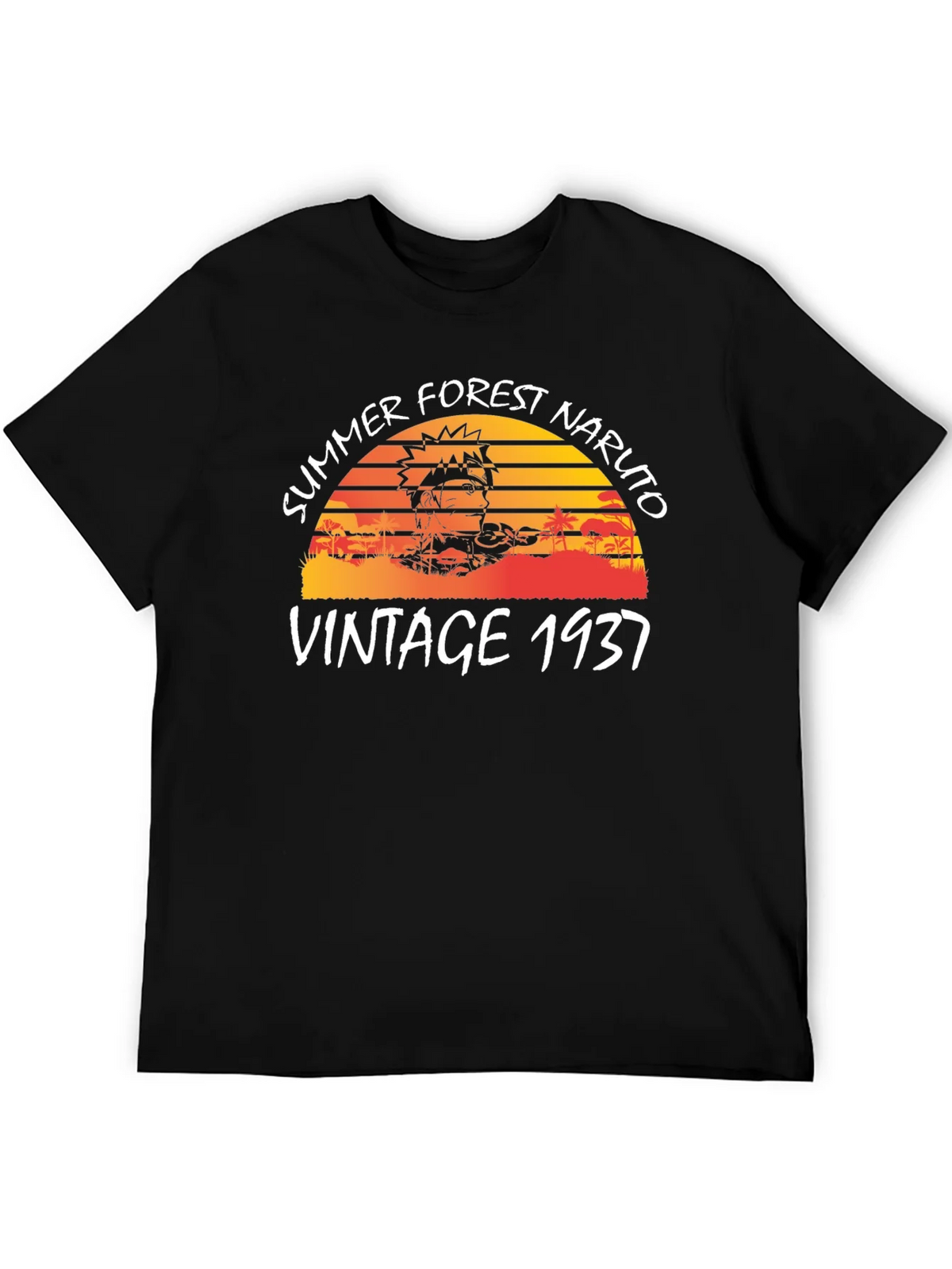Summer Forest Naruto Vintage 1937 T-Shirt product image 5