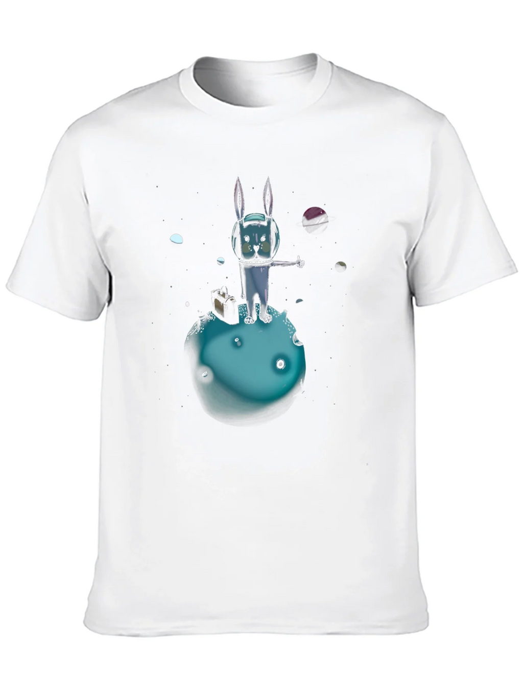 Space Rabbit T-Shirt: Galactic Hitchhiker product image 8