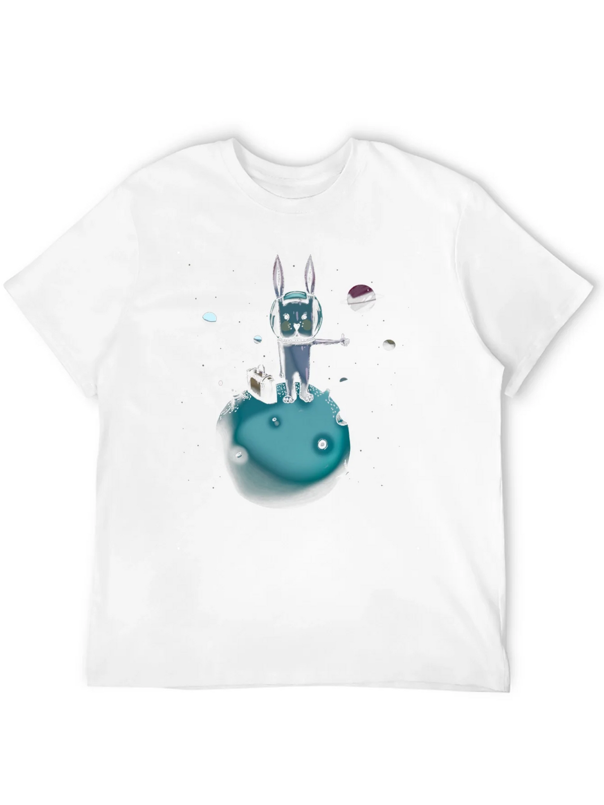 Space Rabbit T-Shirt: Galactic Hitchhiker product image 9