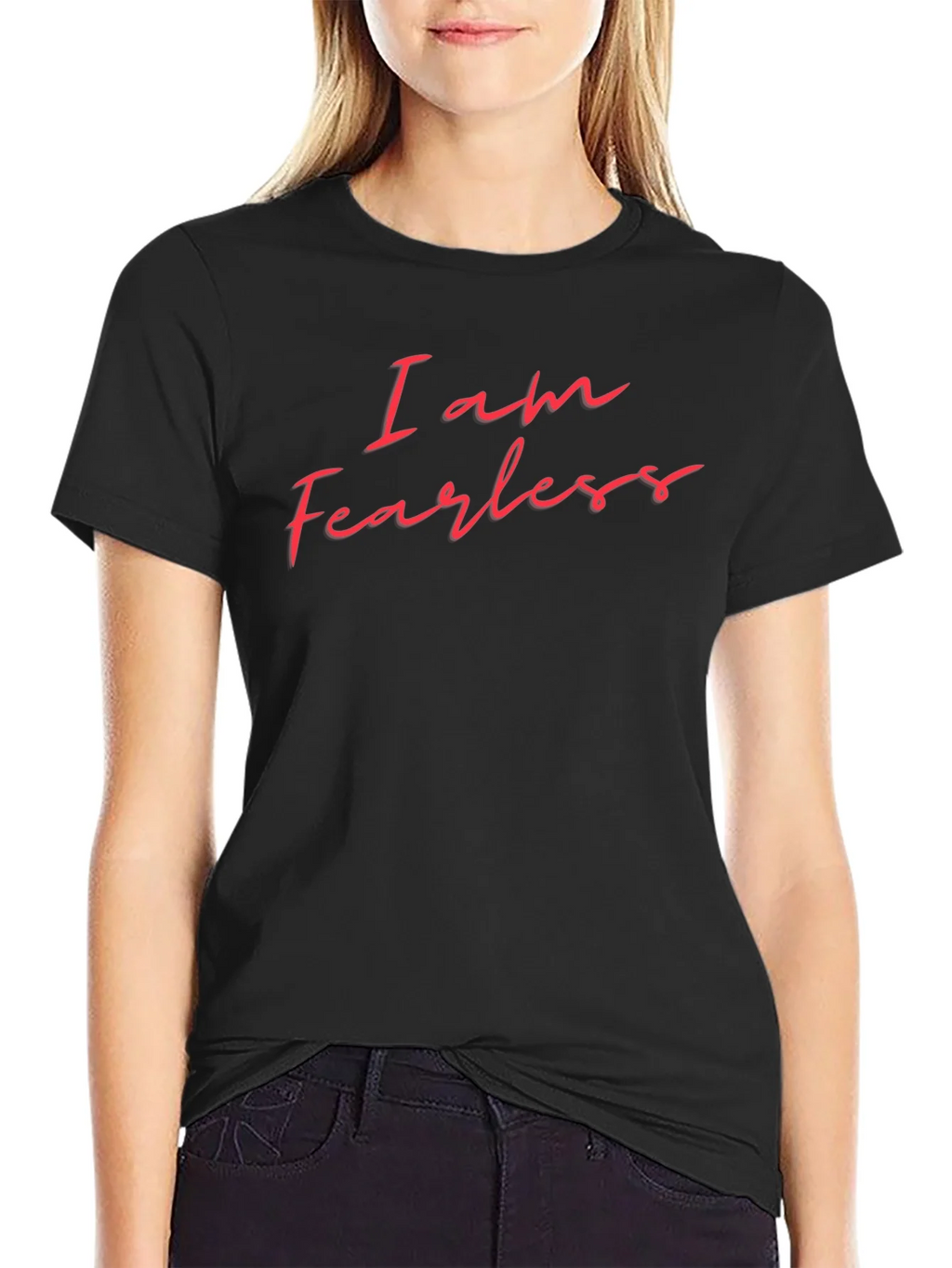I Am Fearless Graphic Tee - Bold Statement Shirt product image 2