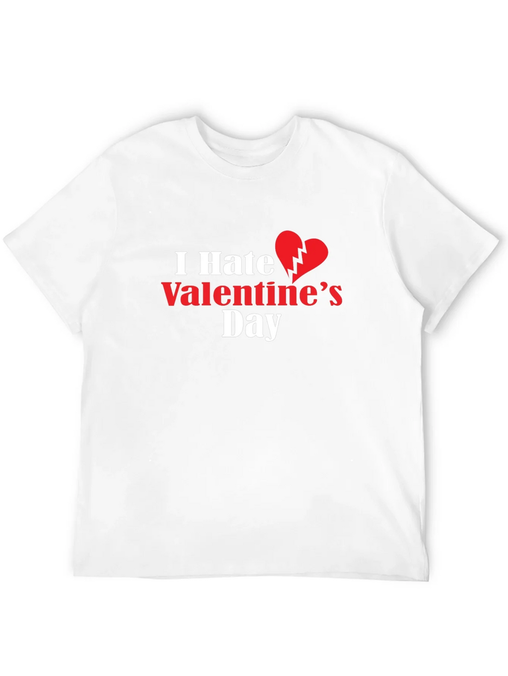 I Hate Valentines Day Graphic Tee product image 2